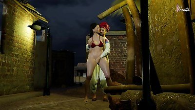 Village headman pulverizes Savita Bhabhi's tight cunt in a public field - Savita Bhabhi's business Deal