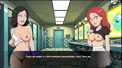 Portal porno Demoniums [ PARODY anime GAME ] Ep.7 EVIL MORTY don't like moist tshirt stuff !